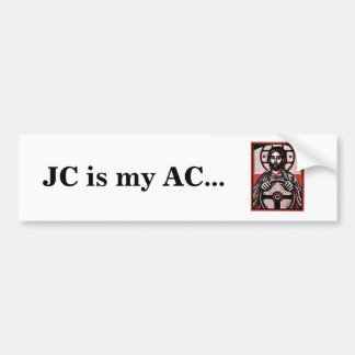 JC ist mein Wechselstrom… Autoaufkleber