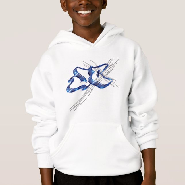 JC Jesus Christ Graffiti Hoodie (Vorderseite)