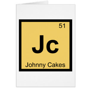 Jc - Johnny Cakes Chemie Periodensystem Symbol