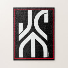 JCM-Puzzle für stilisierte Logos
