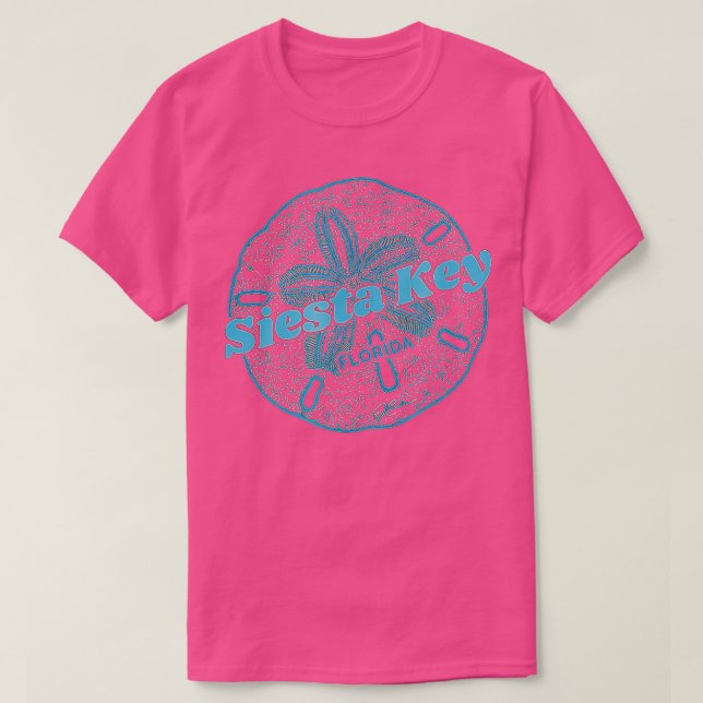 JCombs Siesta Key Florida Sand Dollar  T-Shirt (Design vorne)