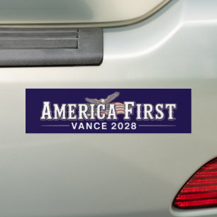 JD Vance 2028 America First Konservativ Autoaufkleber