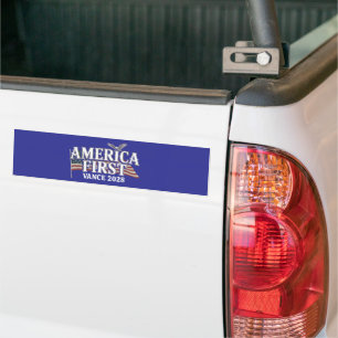 JD Vance 2028 America First Konservativ Autoaufkleber