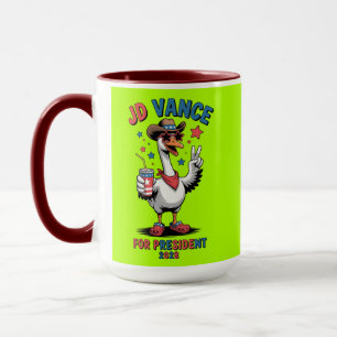 JD Vance 2028 America First Konservativer Tasse