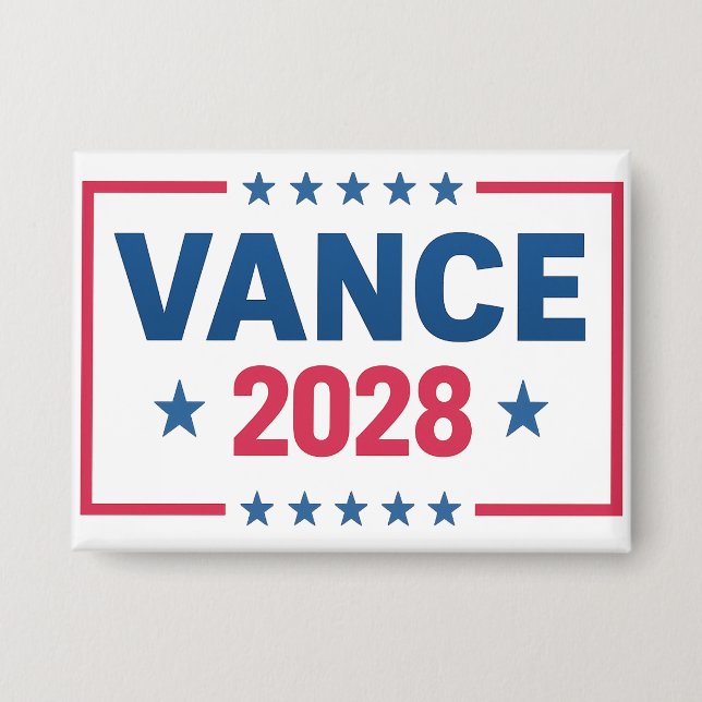 JD Vance 2028 Button (Vorderseite)