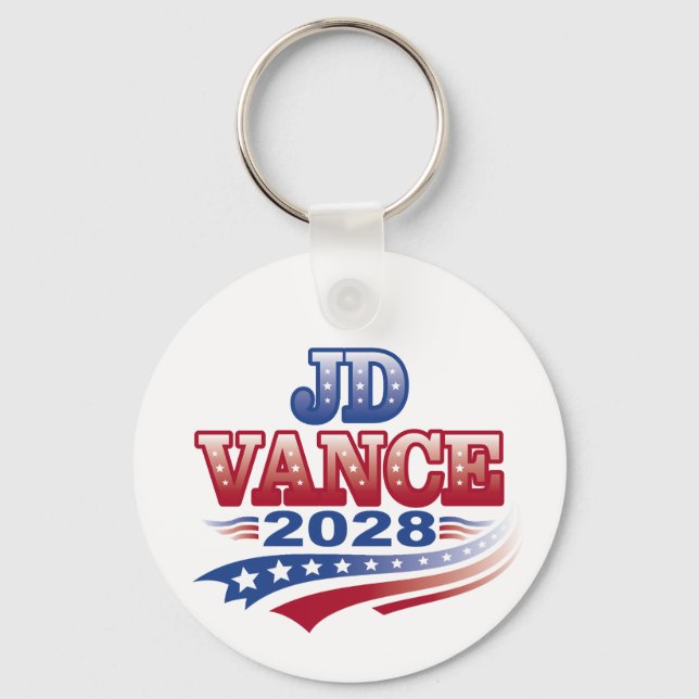JD Vance 2028 (ssol) Schlüsselanhänger (Vorderseite)