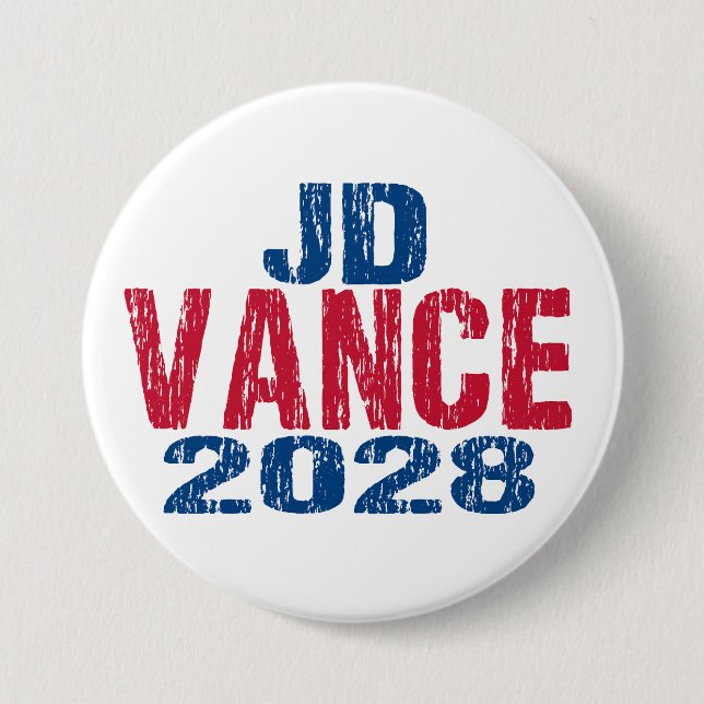 JD Vance 2028 (ungültig) Button (Vorderseite)