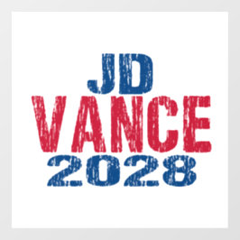 JD Vance 2028 (ungültig) Fensteraufkleber