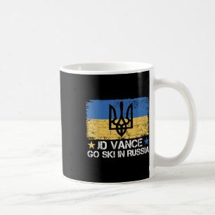 Jd Vance Go Ski in Russland Funny Sprichwort _ Tru Kaffeetasse