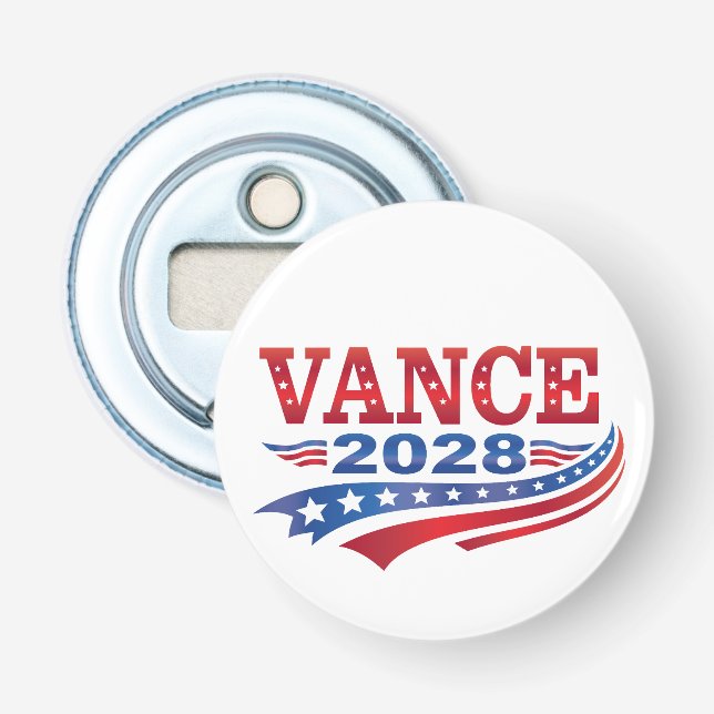 JD Vance President 2028 Flaschenöffner (Vorderseite)