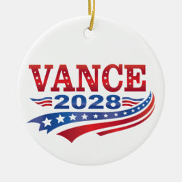 JD Vance President 2028 Keramik Ornament