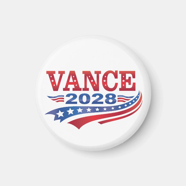 JD Vance President 2028 Magnet (Vorne)