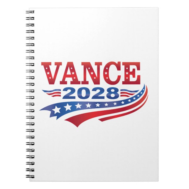 JD Vance President 2028 Notizblock (Vorderseite)