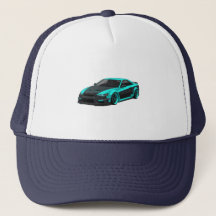 JDM Car Parts & Tools Pattern Mechanic Hat