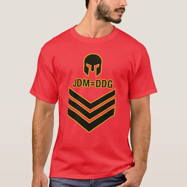 JDM = GD T-Shirt (Vorderseite)