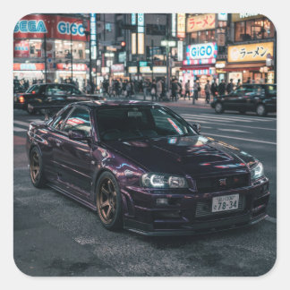 JDM GTR Sportwagen Aufkleber – Nissan GTR Inspirie