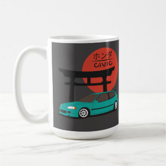 JDM Hatch Legend Torii Sunset Street Culture Kaffeetasse