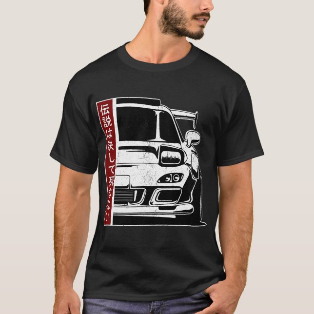 JDM Japan Motorsport Tuning T - Shirt 90er (1) (Vorderseite)