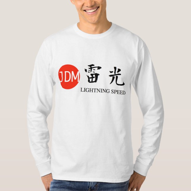 JDM Lightning speed T-Shirt (Vorderseite)