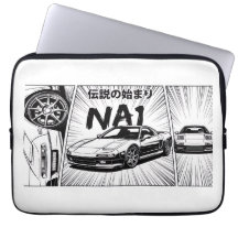 JDM NSX NA1 Manga-Stil Laptop-Hülle