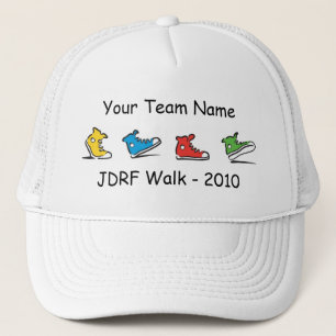 JDRF Wegteam-Fernlastfahrerhut 2010 Truckerkappe
