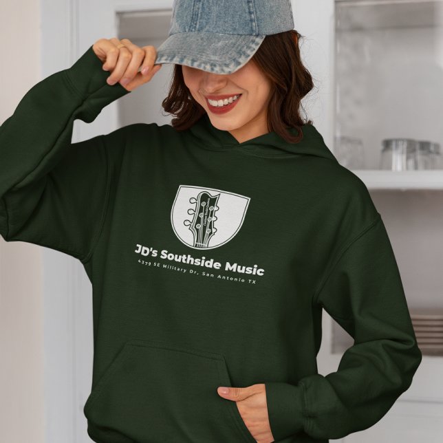 JDs Southside Music Store mit Adresse Hoodie (Von Creator hochgeladen)