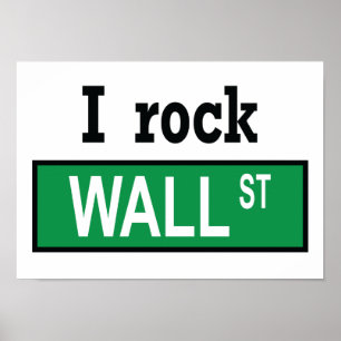 Je bascule Wall Street - affiche