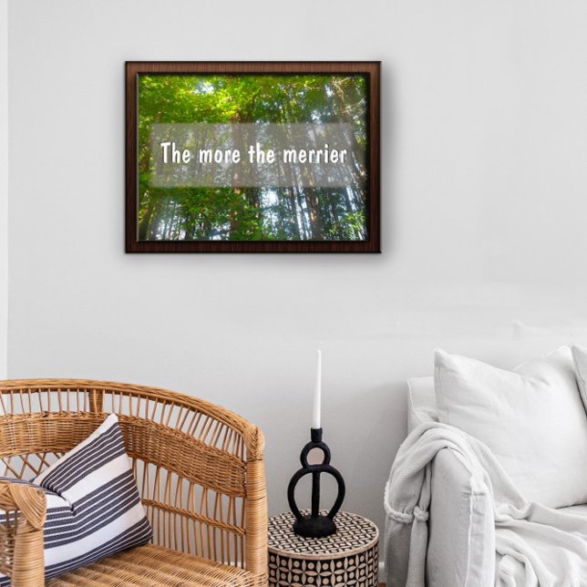 Je besser das inspirierende Sprichwort Poster ist (Von Creator hochgeladen)