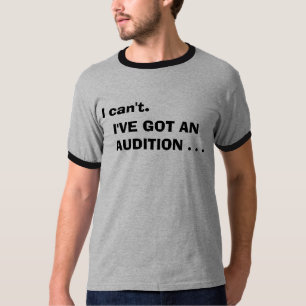 Je biseaute. J'ai un T-shirt d'audition