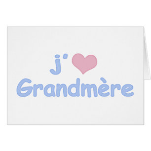 Je "coeur" Grandmère