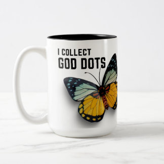 Je collectionne DIEU DOTS inspirant Coffee Mug