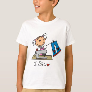 Je couds le T-shirts et les cadeaux