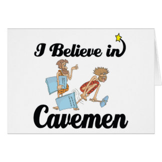 je crois aux hommes des cavernes