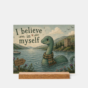 Je crois en moi-même Loch Ness Monster fantaisiste