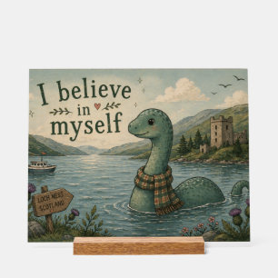 Je crois en moi-même Monstre du Loch Ness fantaisi