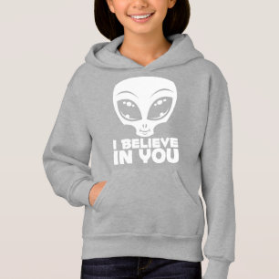 Je crois en toi, alien en blanc
