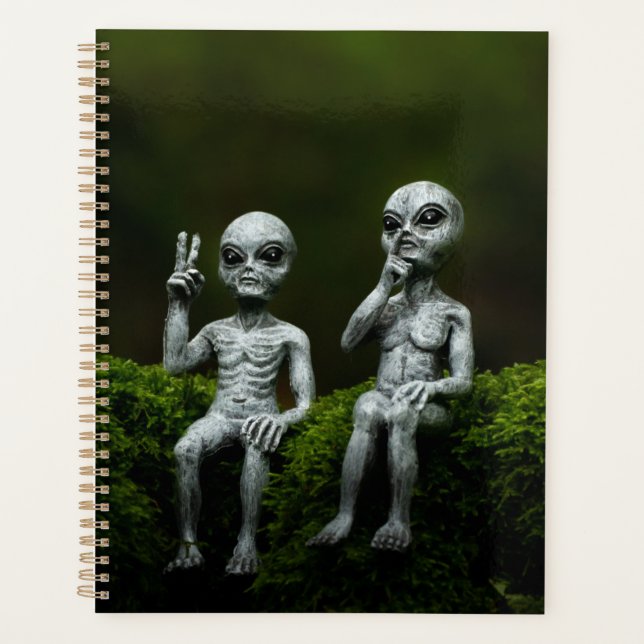JE CROIS ! Planificateur Alien mignon (Devant)