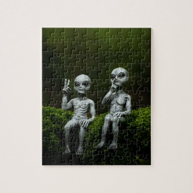JE CROIS ! Puzzle Alien (Vertical)