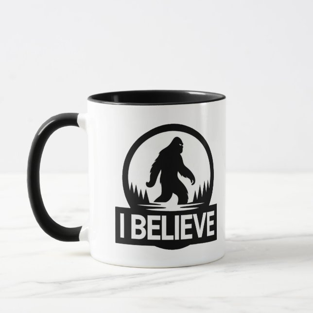 Je crois que Bigfoot Mug (Gauche)