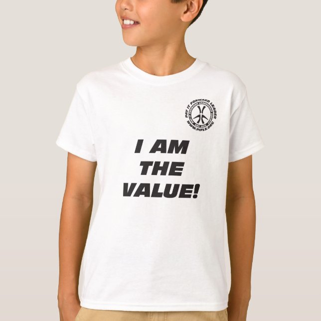 Je de l'enfant suis le T-shirt de valeur (Devant)