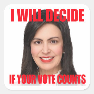 Je Déciderai Si Votre Vote Compte Sticker