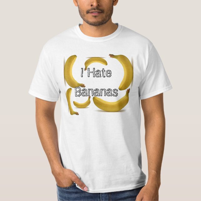 Je déteste des bananes - T-shirt (Devant)