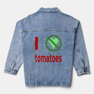 Je déteste les tomates pas d'amour