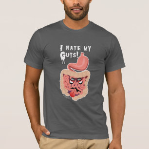 Je déteste mon monstre coeliaque monstre T-shirt