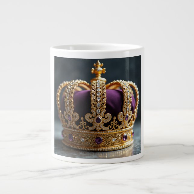 Je dirige le monde Tasse à café géante (Devant)