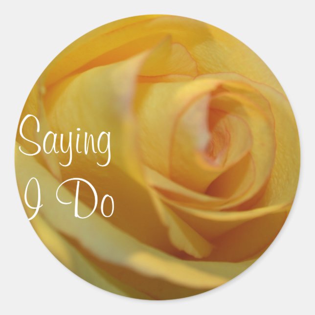 JE DIS QUE JE FAIS DES STICKERS DE MARIAGE ROSE JA (Devant)
