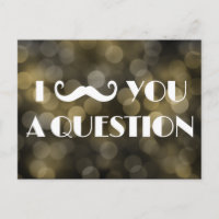 Je Dois Vous Poser Une Question Invitations Lumièr