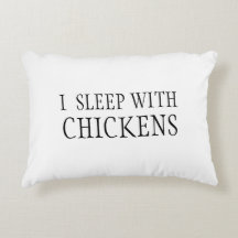 Je Dors Avec Le Coussin De Poulet
