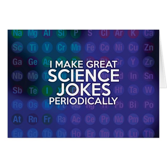 JE FAIS DE GRANDS JOKES SCIENTIFIQUES PÉRIODIQUEME (Devant horizontal)