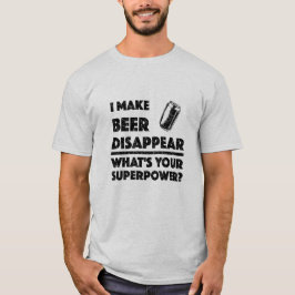 Je fais disparaître la bière - T-Shirt de base pou